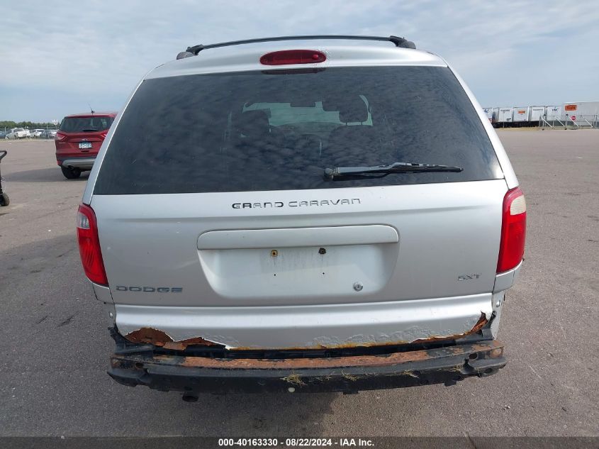 2006 Dodge Grand Caravan Sxt VIN: 2D4GP44L06R835295 Lot: 40163330