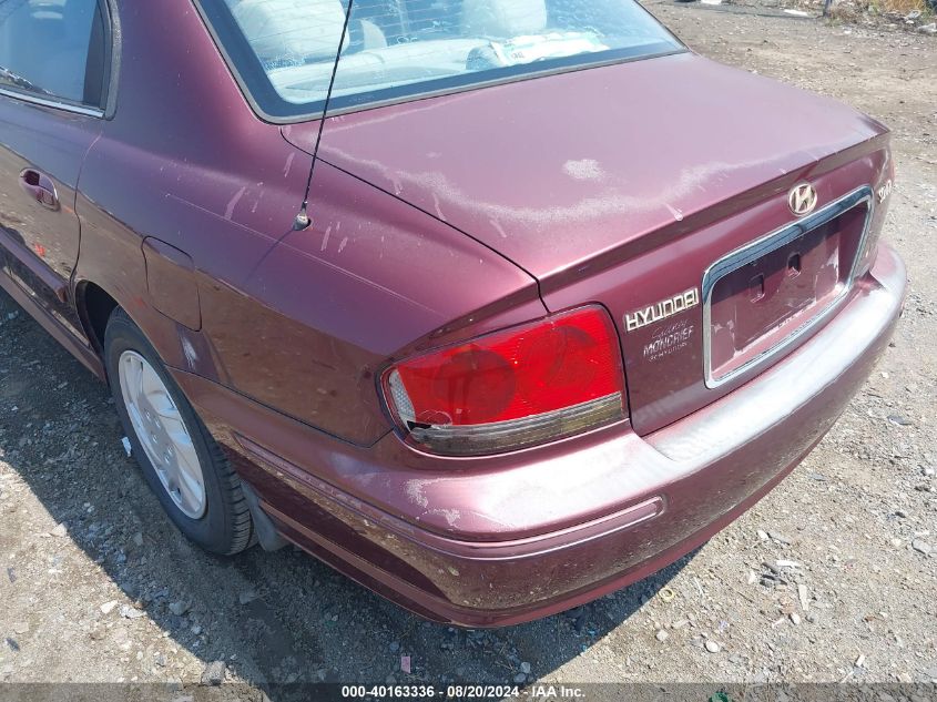 2003 Hyundai Sonata VIN: KMHWF25S33A748444 Lot: 40163336