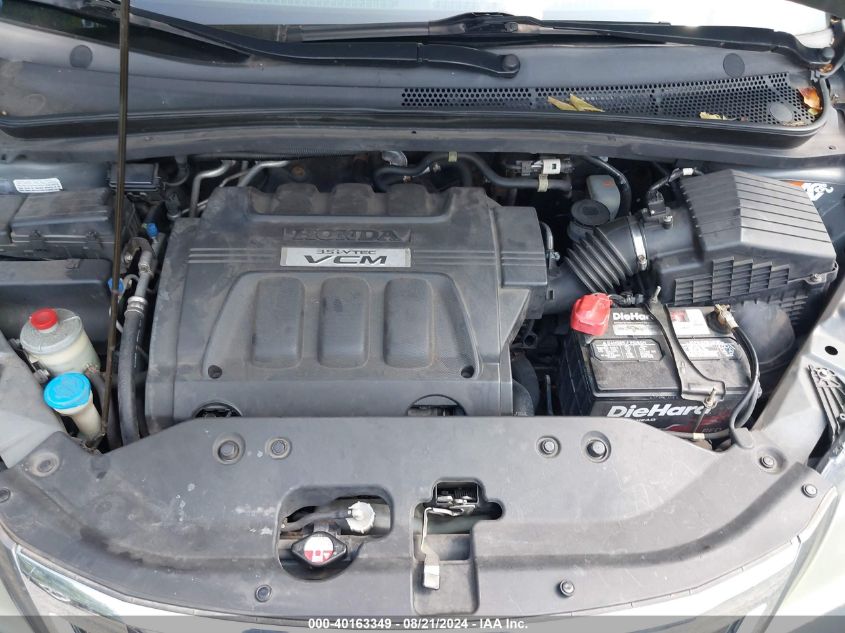 2009 Honda Odyssey Ex-L VIN: 5FNRL38659B023927 Lot: 40163349