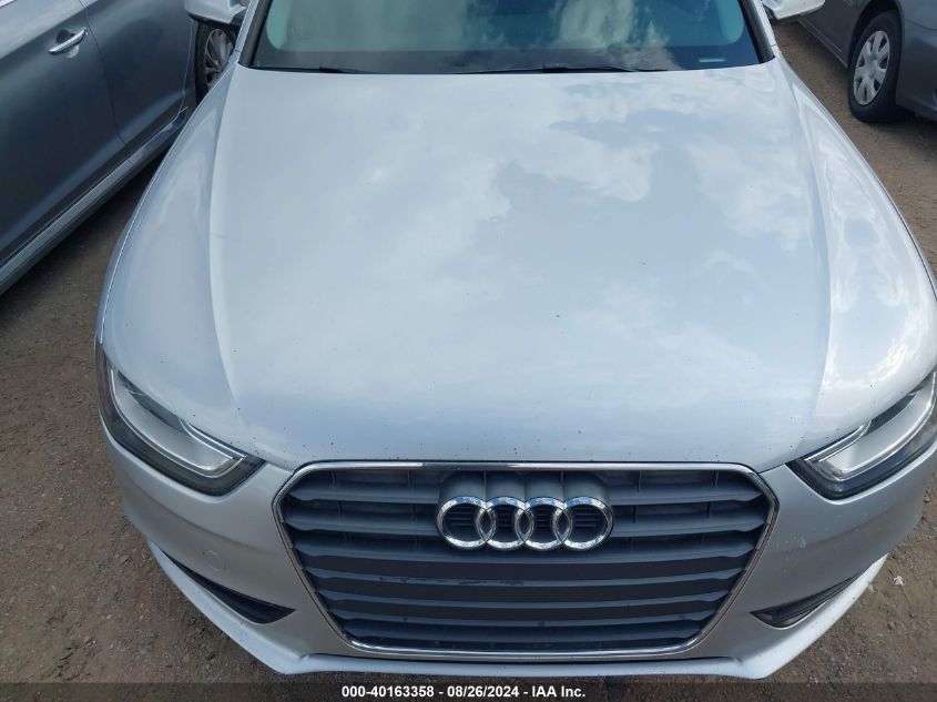 2013 Audi A4 2.0T Premium VIN: WAUEFAFLXDN024369 Lot: 40163358