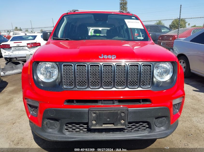 2021 Jeep Renegade Sport 4X4 VIN: ZACNJDABXMPN24392 Lot: 40163369