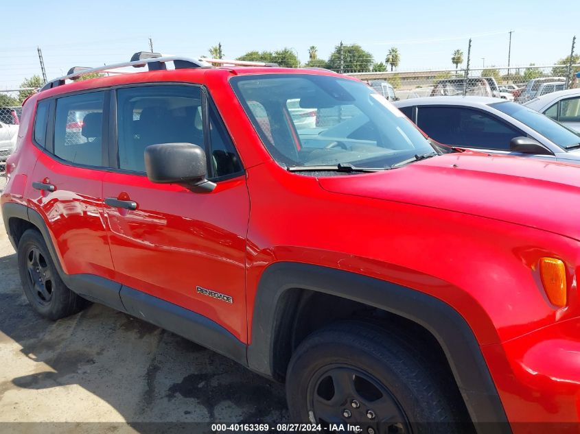 2021 Jeep Renegade Sport 4X4 VIN: ZACNJDABXMPN24392 Lot: 40163369