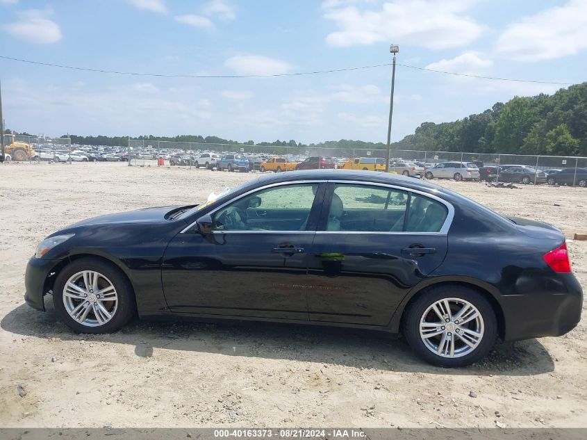 2011 Infiniti G37 Journey VIN: JN1CV6AP7BM303580 Lot: 40163373