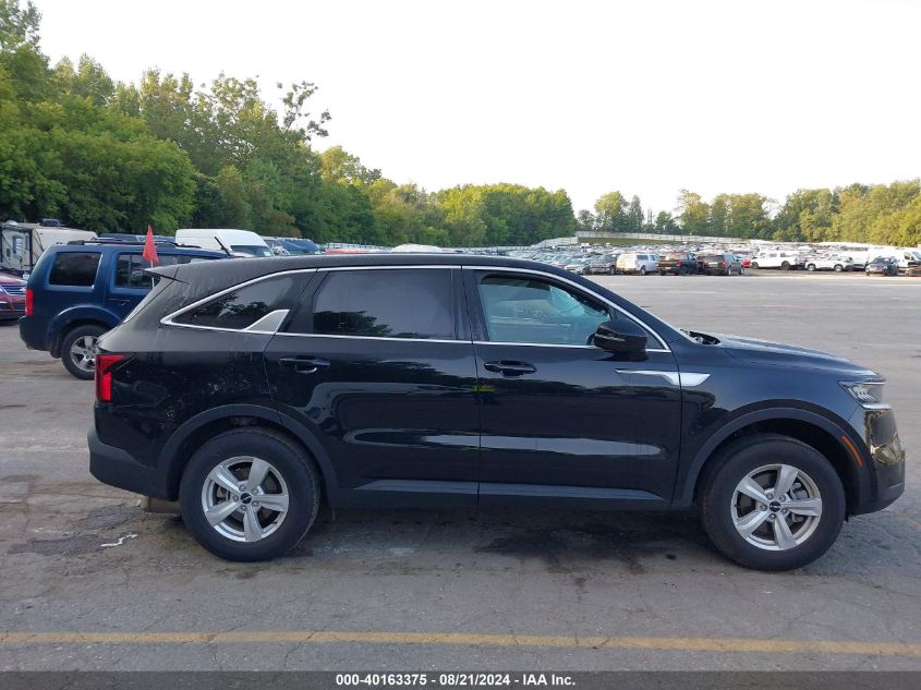 2023 Kia Sorento Lx VIN: 5XYRGDLC4PG233934 Lot: 40163375