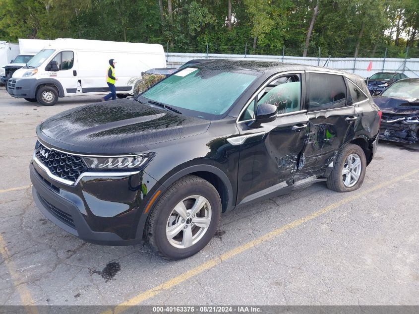 2023 Kia Sorento Lx VIN: 5XYRGDLC4PG233934 Lot: 40163375