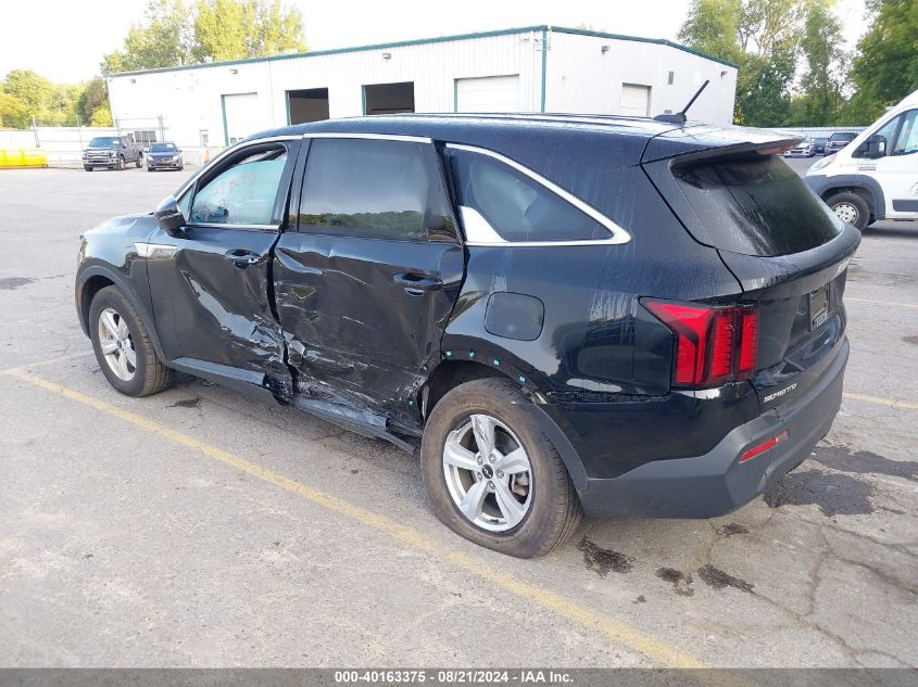 2023 Kia Sorento Lx VIN: 5XYRGDLC4PG233934 Lot: 40163375