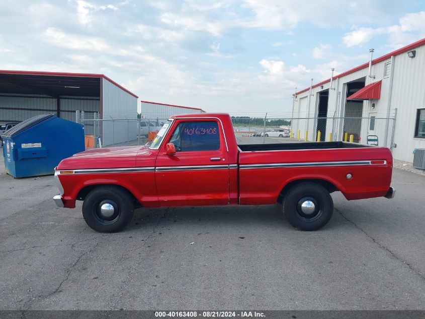 1973 Ford F100 VIN: F10YNR05039 Lot: 40163408