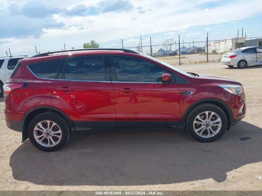 2018 Ford Escape Sel VIN: 1FMCU9HD6JUA71996 Lot: 40163409