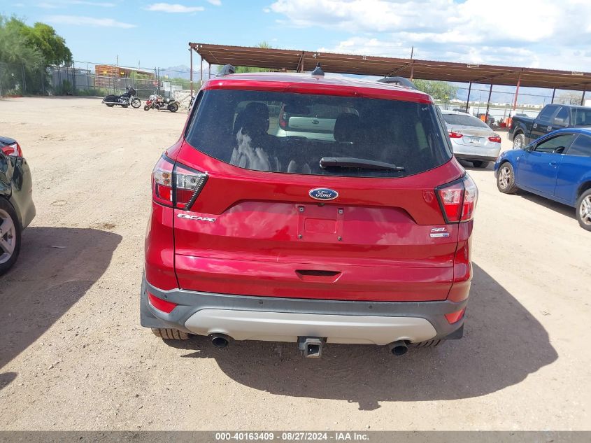 2018 Ford Escape Sel VIN: 1FMCU9HD6JUA71996 Lot: 40163409