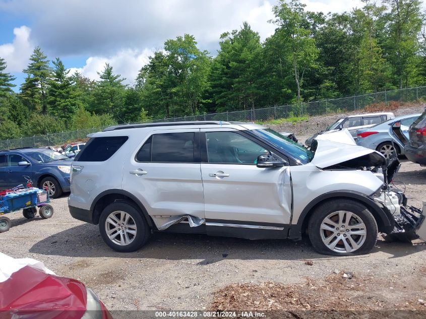 2018 Ford Explorer Xlt VIN: 1FM5K8D82JGB37539 Lot: 40163428