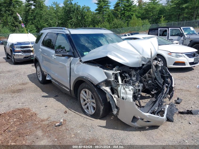 2018 Ford Explorer Xlt VIN: 1FM5K8D82JGB37539 Lot: 40163428