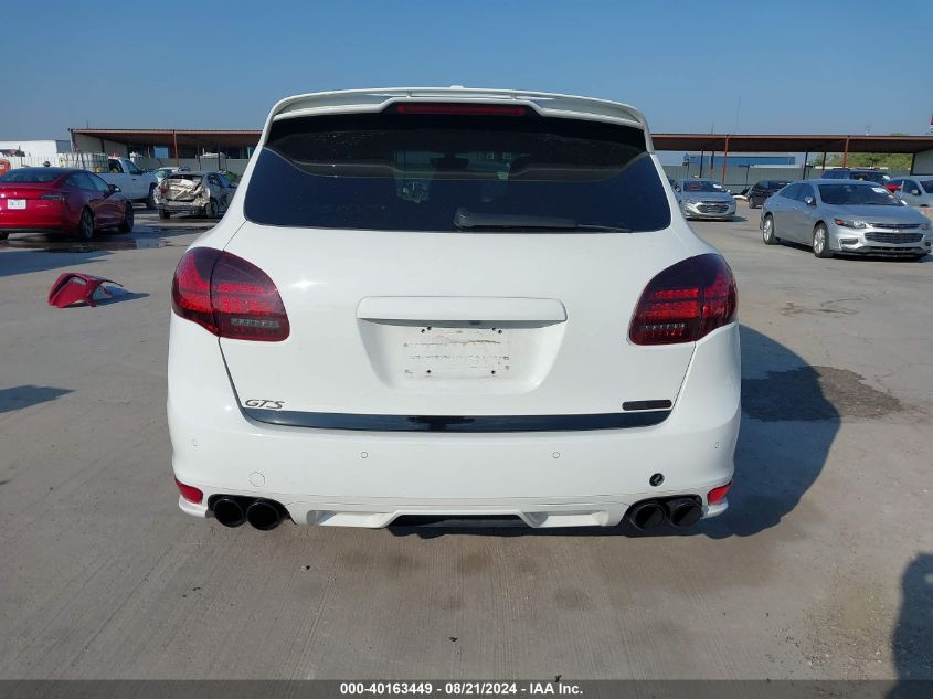 2013 Porsche Cayenne Gts VIN: WP1AD2A21DLA75569 Lot: 40163449