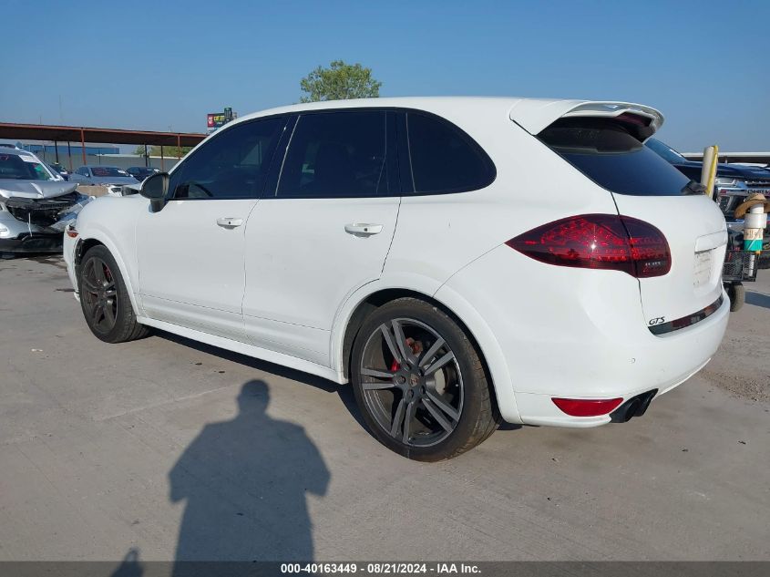 2013 Porsche Cayenne Gts VIN: WP1AD2A21DLA75569 Lot: 40163449