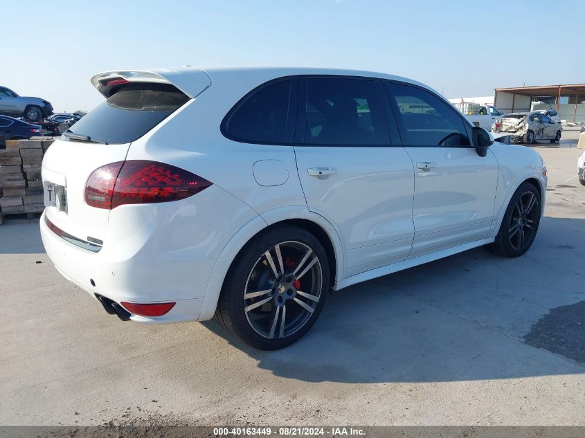 2013 Porsche Cayenne Gts VIN: WP1AD2A21DLA75569 Lot: 40163449