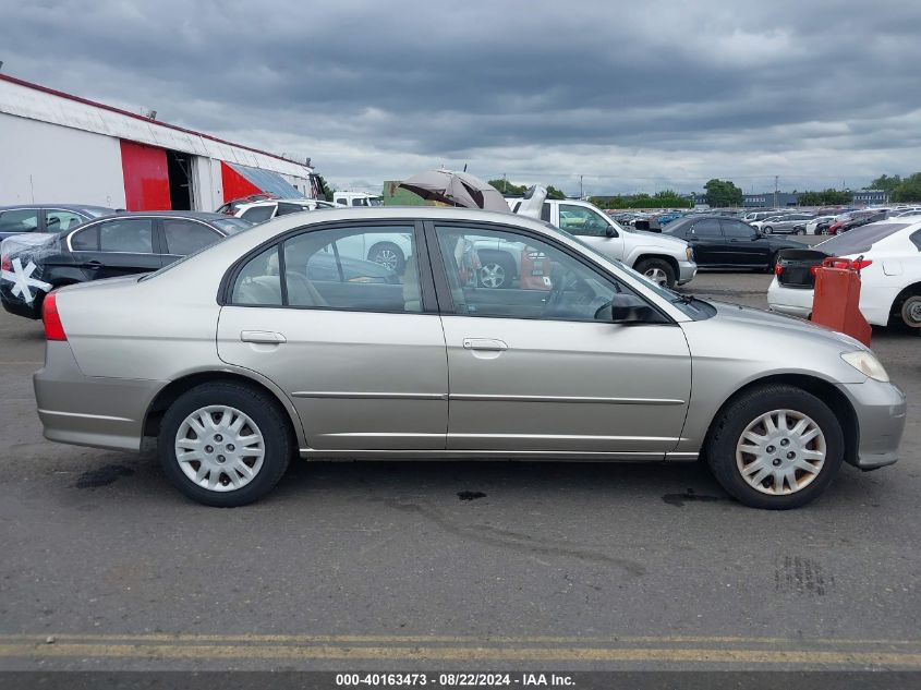 2004 Honda Civic Lx VIN: 2HGES165X4H623069 Lot: 40163473