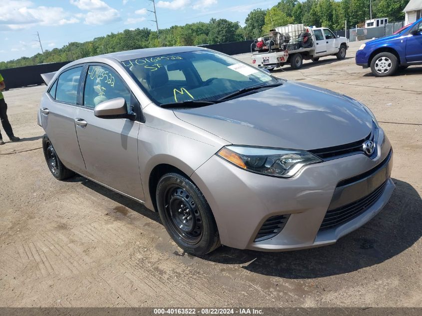 2016 TOYOTA COROLLA LE - 2T1BURHEXGC716342