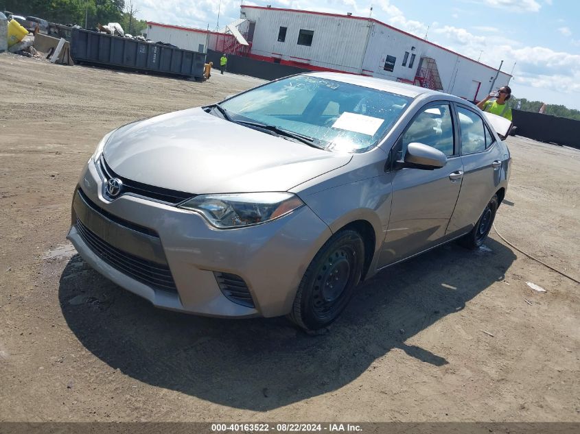 2T1BURHEXGC716342 2016 TOYOTA COROLLA - Image 2