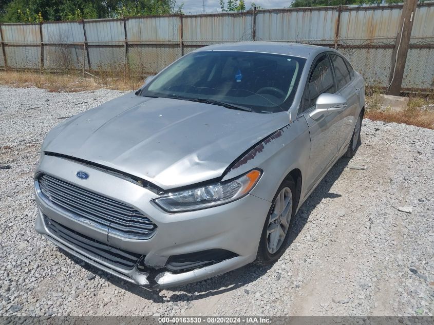 2014 Ford Fusion Se VIN: 3FA6P0H77ER104733 Lot: 40163530