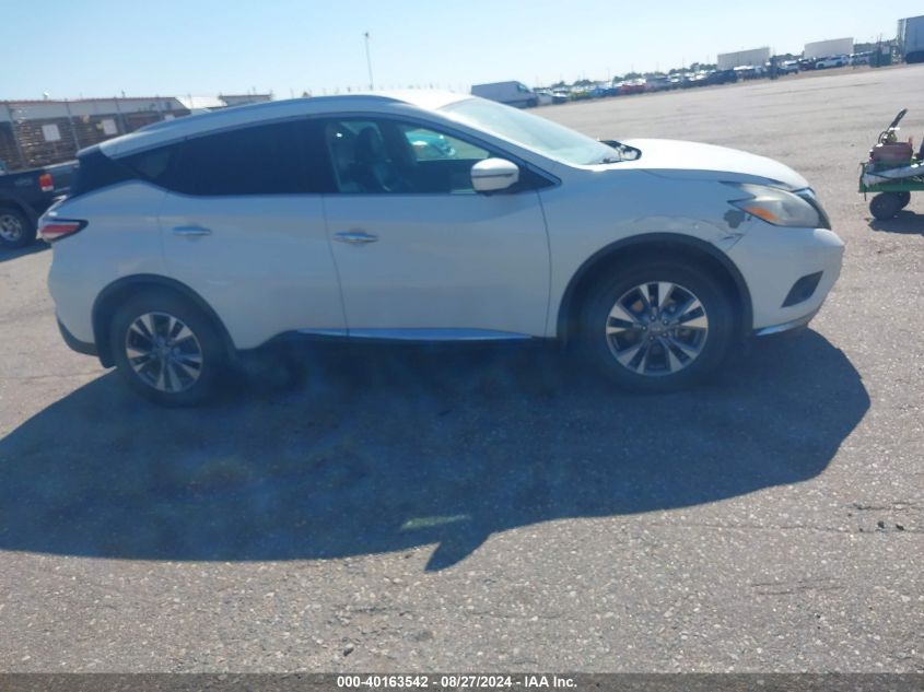 2017 Nissan Murano Sl VIN: 5N1AZ2MH4HN176923 Lot: 40163542