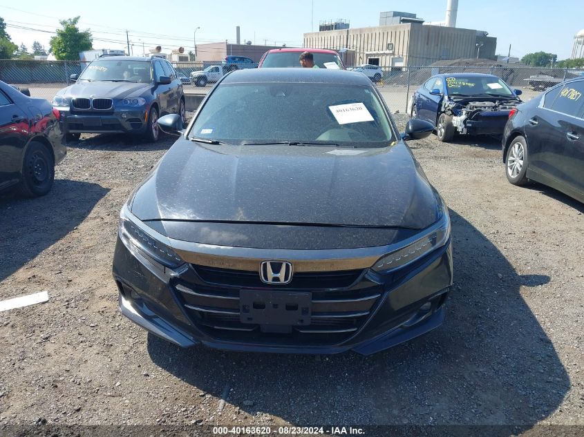 2021 Honda Accord Sport VIN: 1HGCV1F3XMA032784 Lot: 40163620
