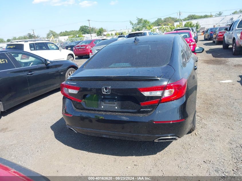 2021 Honda Accord Sport VIN: 1HGCV1F3XMA032784 Lot: 40163620