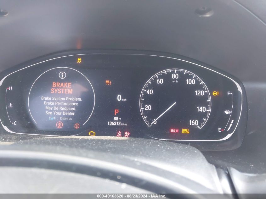 2021 Honda Accord Sport VIN: 1HGCV1F3XMA032784 Lot: 40163620