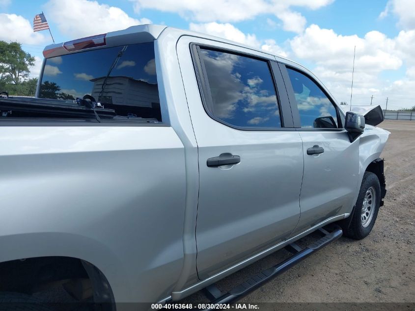 2021 Chevrolet Silverado 1500 2Wd Short Bed Wt VIN: 3GCPWAEH7MG290448 Lot: 40163648