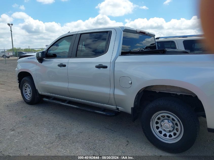 2021 Chevrolet Silverado 1500 2Wd Short Bed Wt VIN: 3GCPWAEH7MG290448 Lot: 40163648