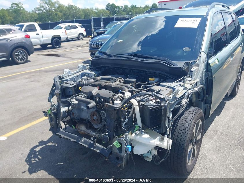 2018 Subaru Forester 2.5I Limited VIN: JF2SJAJCXJH489757 Lot: 40163693