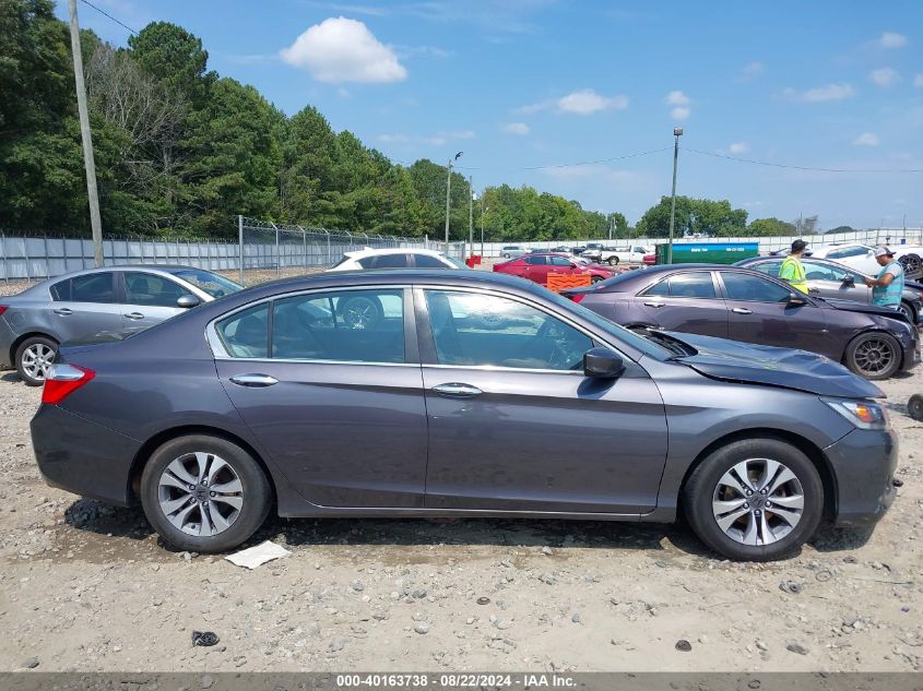 2014 Honda Accord Lx VIN: 1HGCR2F35EA005648 Lot: 40163738