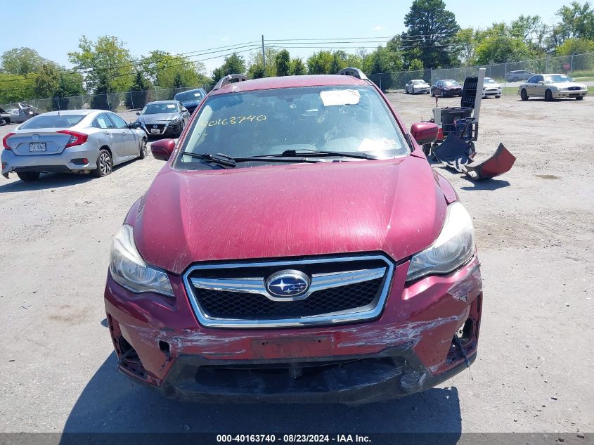 2016 Subaru Crosstrek 2.0I Premium VIN: JF2GPADC5G8261822 Lot: 40163740