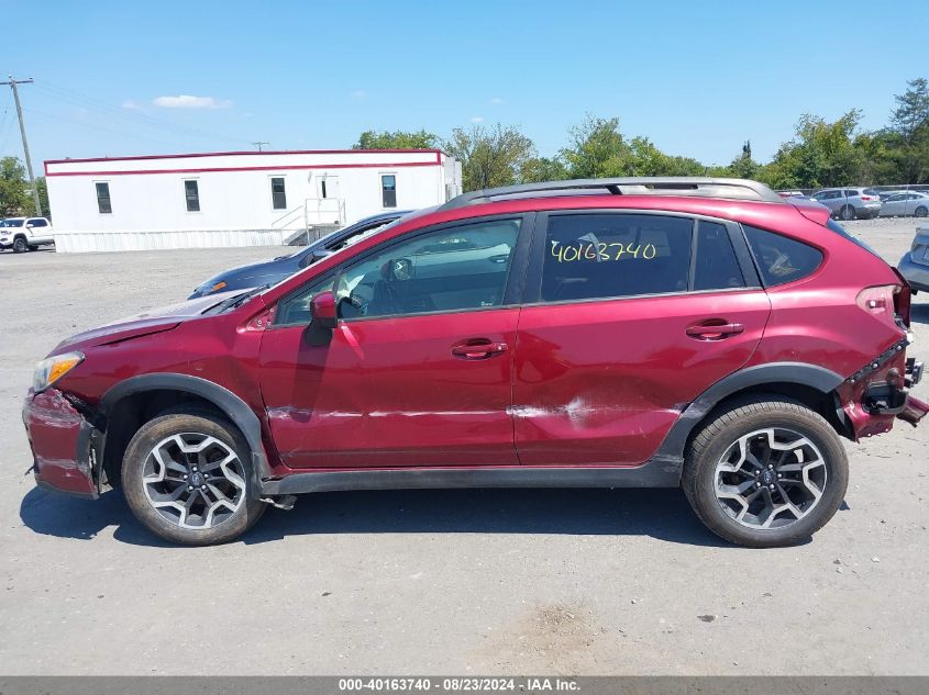 2016 Subaru Crosstrek 2.0I Premium VIN: JF2GPADC5G8261822 Lot: 40163740