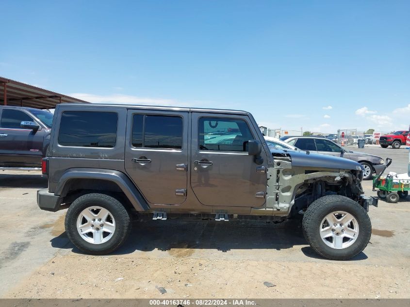 2014 Jeep Wrangler Unlimited Sahara VIN: 1C4BJWEG3EL245654 Lot: 40163746