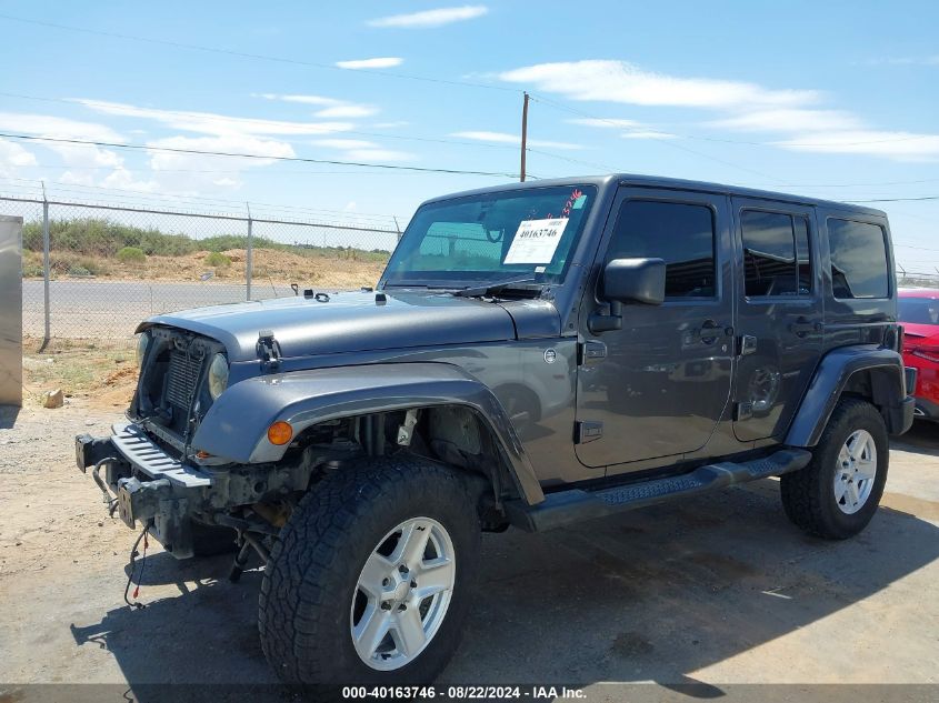 2014 Jeep Wrangler Unlimited Sahara VIN: 1C4BJWEG3EL245654 Lot: 40163746