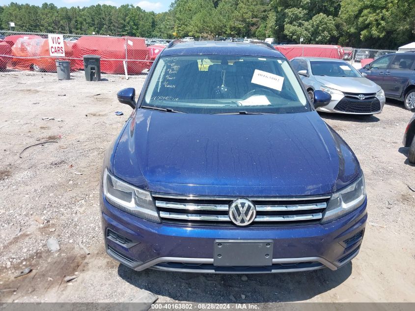 2021 Volkswagen Tiguan 2.0T Se/2.0T Se R-Line Black/2.0T Sel VIN: 3VV2B7AX7MM040877 Lot: 40163802