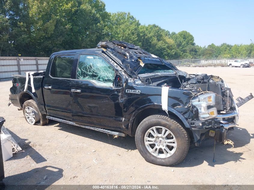 2016 FORD F-150 LARIAT - 1FTEW1EF5GFC01262