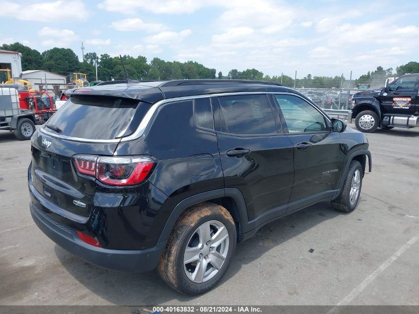 2022 JEEP COMPASS LATITUDE FWD - 3C4NJCBB6NT164589