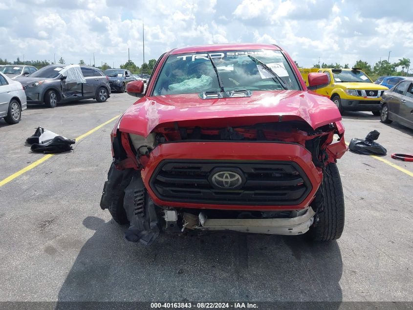 2018 Toyota Tacoma Sr VIN: 5TFAX5GN3JX111410 Lot: 40163843