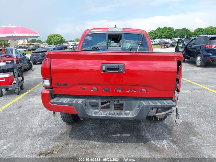 2018 Toyota Tacoma Sr VIN: 5TFAX5GN3JX111410 Lot: 40163843