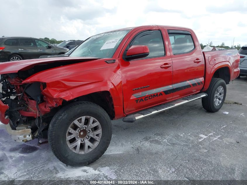 2018 Toyota Tacoma Sr VIN: 5TFAX5GN3JX111410 Lot: 40163843