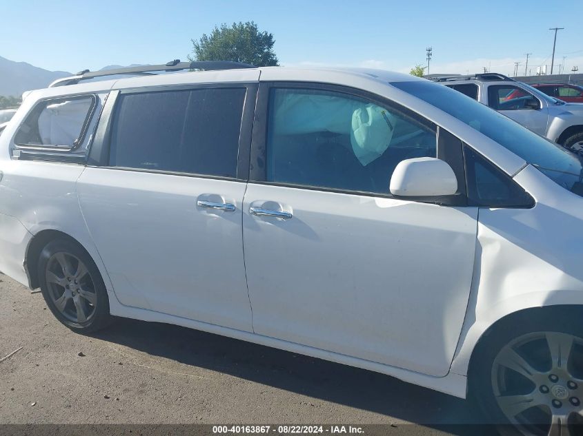 2017 Toyota Sienna Se 8 Passenger VIN: 5TDXZ3DC9HS768952 Lot: 40163867