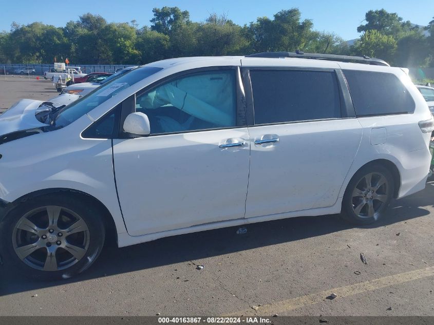 2017 Toyota Sienna Se 8 Passenger VIN: 5TDXZ3DC9HS768952 Lot: 40163867