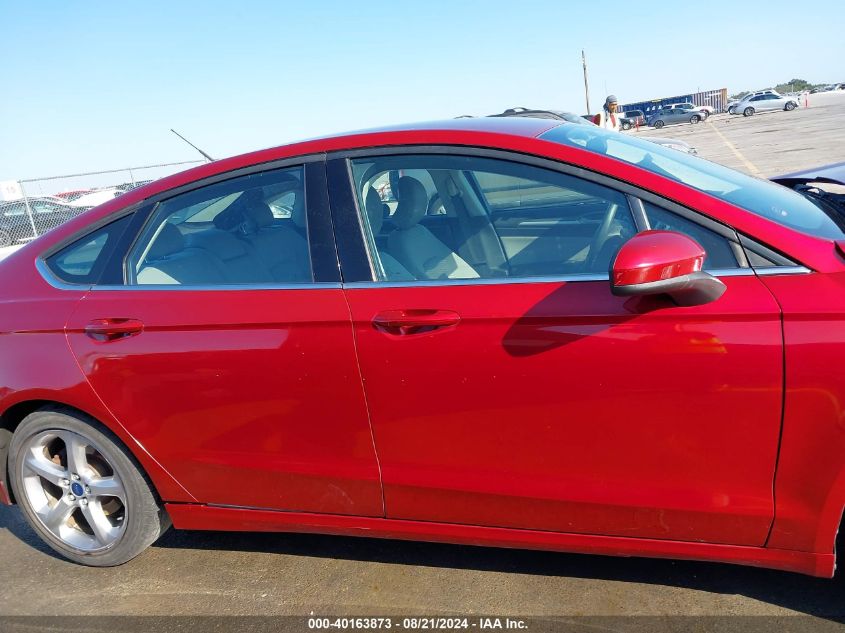 2016 Ford Fusion S VIN: 3FA6P0G74GR327526 Lot: 40163873