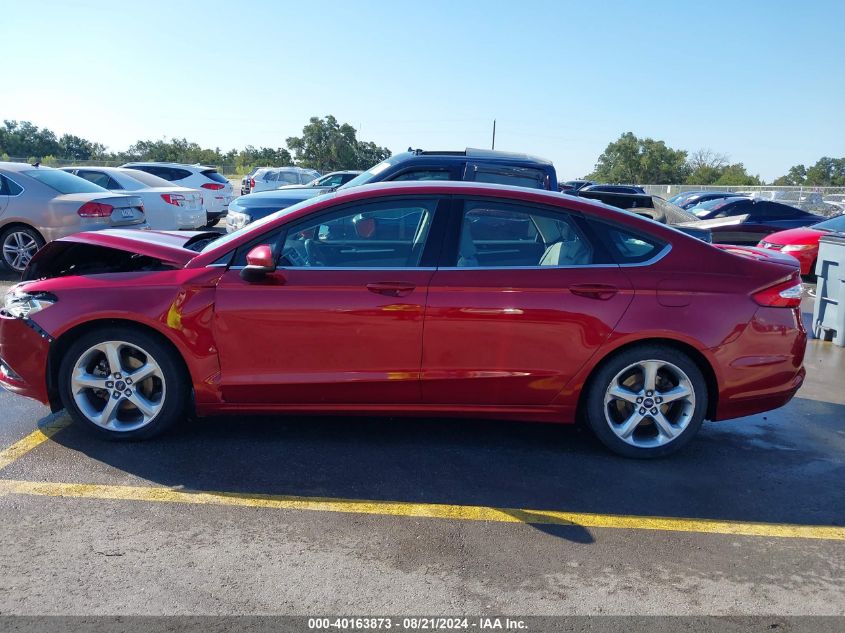 2016 Ford Fusion S VIN: 3FA6P0G74GR327526 Lot: 40163873