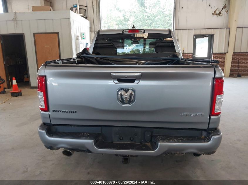 2019 Ram 1500 Big Horn/Lone Star 4X4 5'7 Box VIN: 1C6SRFFT6KN853986 Lot: 40163879