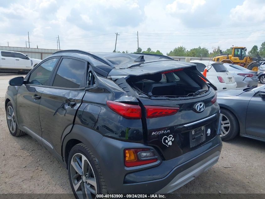 2020 Hyundai Kona Ultimate VIN: KM8K53A58LU503130 Lot: 40163900