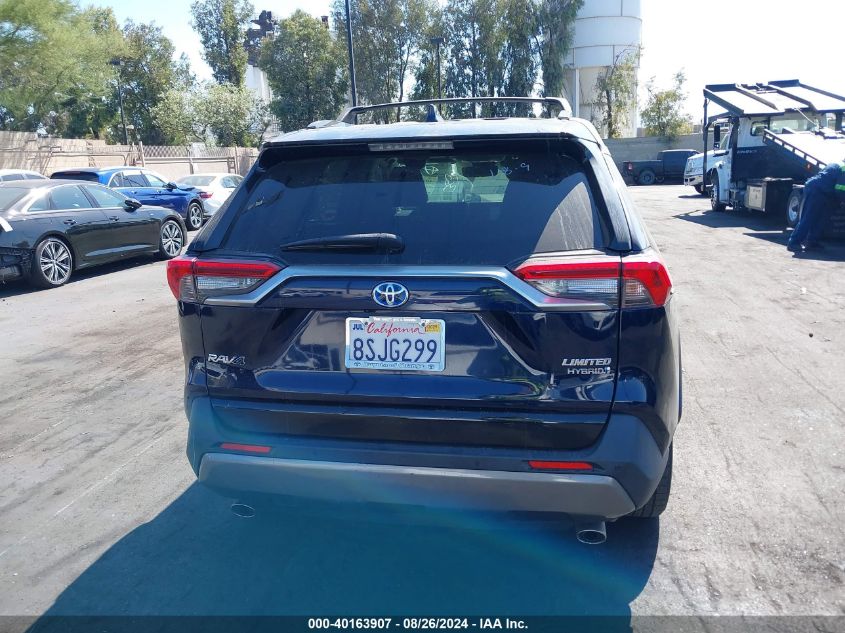 2020 Toyota Rav4 Hybrid Limited VIN: JTMDWRFVXLD538368 Lot: 40163907