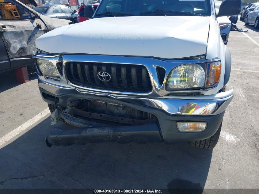 2001 Toyota Tacoma Double Cab VIN: 5TEHN72N41Z733160 Lot: 40163913