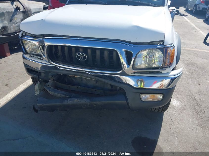 2001 Toyota Tacoma Double Cab VIN: 5TEHN72N41Z733160 Lot: 40163913