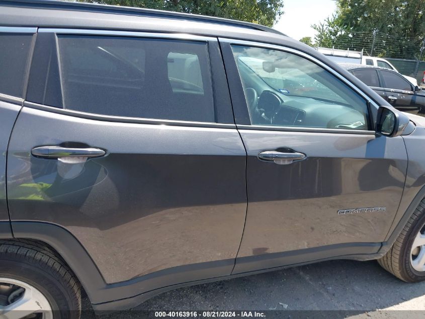 2021 Jeep Compass Latitude VIN: 3C4NJCBB2MT592495 Lot: 40163916